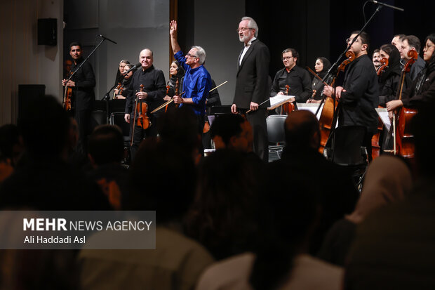 اجرای ارکستر موسیقی ملی ایران