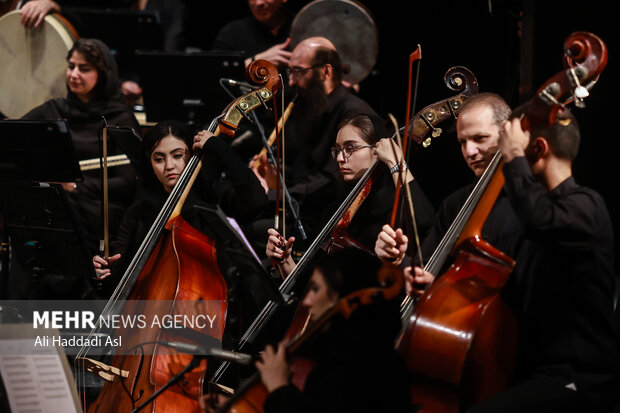 اجرای ارکستر موسیقی ملی ایران