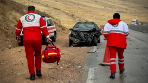 پوشش ۴۳ حادثه توسط هلال‌احمر گلستان طی یک هفته