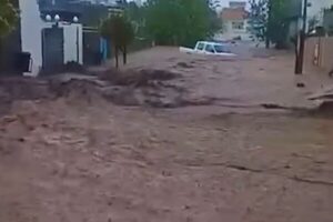 بارندگی شدید و سیل در اقلیم کردستان عراق ۲ قربانی گرفت