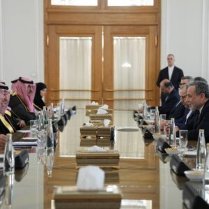 دیدار قائم‌مقام وزیر خارجه عربستان و معاون وزیر خارجه چین با عراقچی