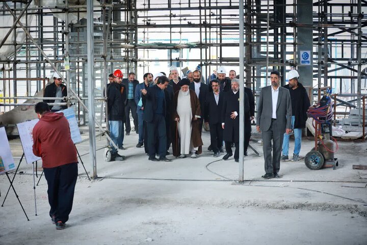 آیت الله علم الهدی از پروژه های عمرانی حرم امام رضا(ع) بازدید کرد