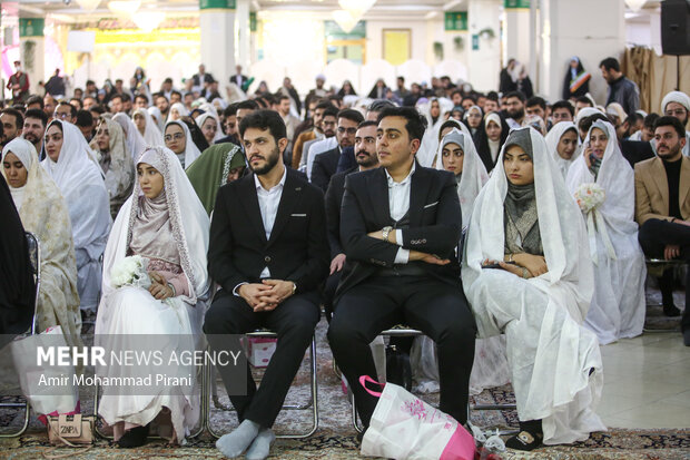 ازدواج دانشجویی در حرم حضرت معصومه(س)
