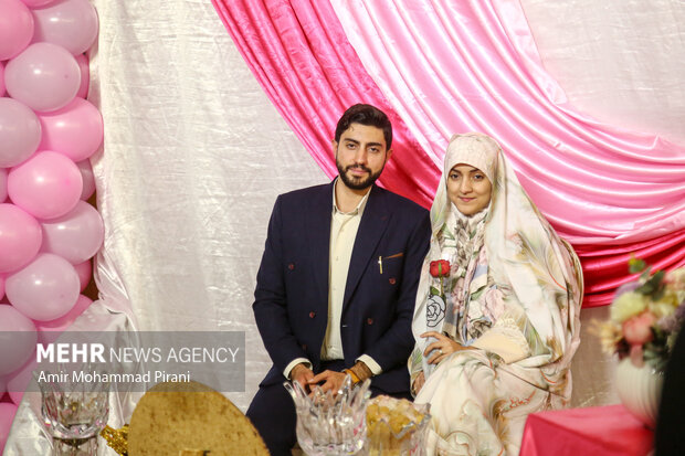 ازدواج دانشجویی در حرم حضرت معصومه(س)