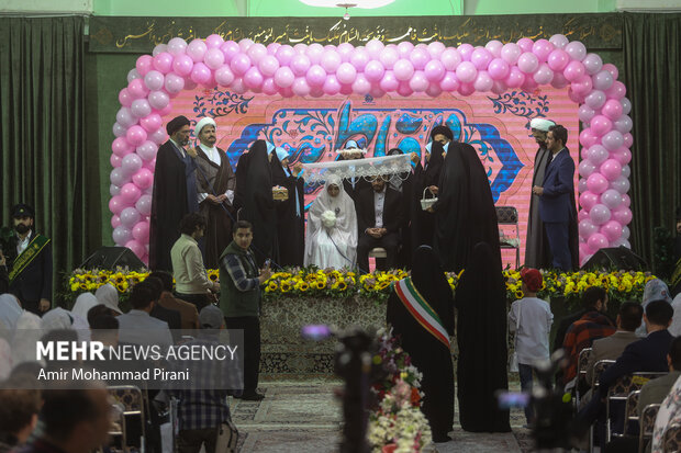 ازدواج دانشجویی در حرم حضرت معصومه(س)