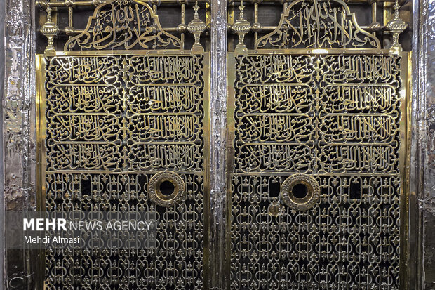 مسجد النبی(ص) در آستانه ولادت حضرت زهرا (س)