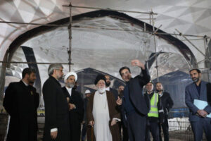 بازدید آیت‌الله علم‌الهدی از پروژه‌های عمرانی حرم امام رضا(ع)