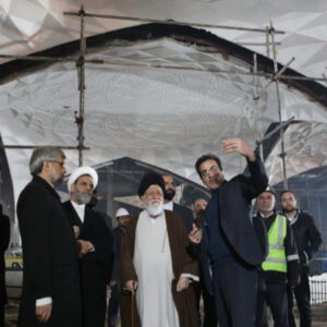 بازدید آیت‌الله علم‌الهدی از پروژه‌های عمرانی حرم امام رضا(ع)