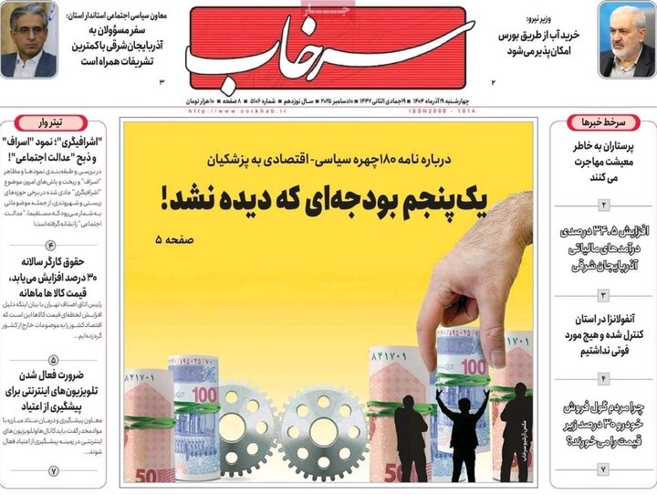 روزنامه های آذربایجان‌شرقی