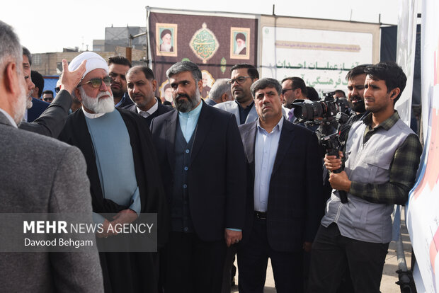 آئین اهدای جهیزیه و افتتاح فاز ۳ زائر سرای رضوی