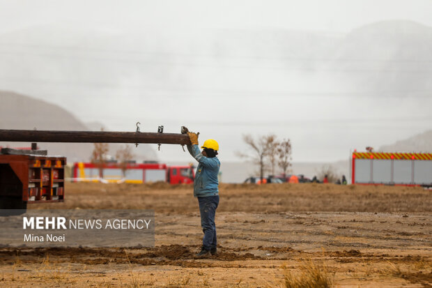 مانور تمام عیار زلزله آذربایجان با نام شهید مهدی زرتاجی