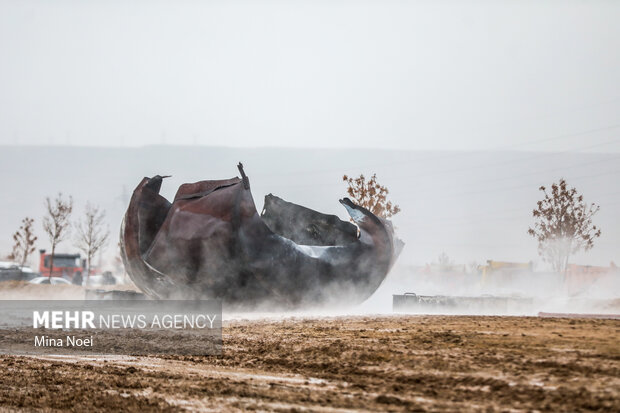مانور تمام عیار زلزله آذربایجان با نام شهید مهدی زرتاجی