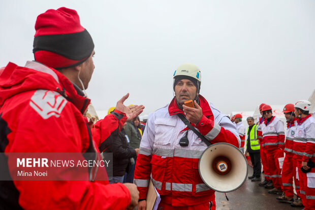 مانور تمام عیار زلزله آذربایجان با نام شهید مهدی زرتاجی