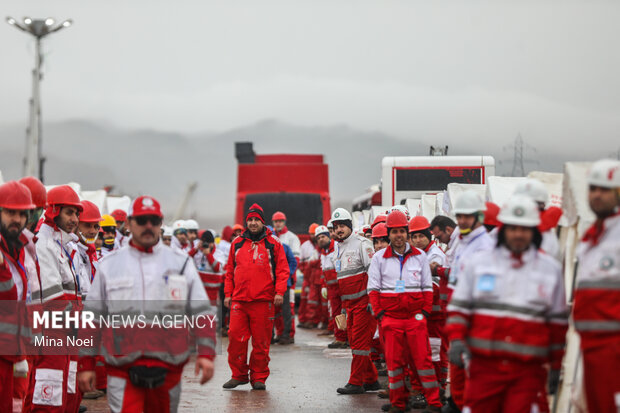 مانور تمام عیار زلزله آذربایجان با نام شهید مهدی زرتاجی