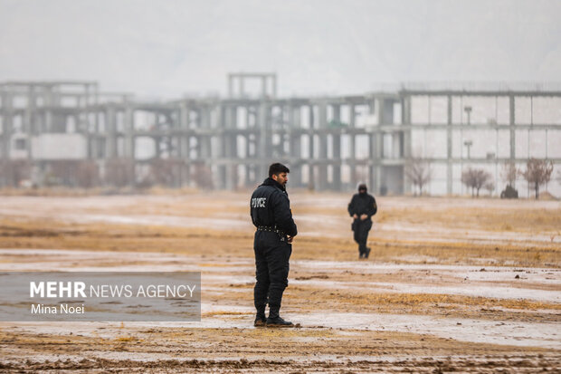 مانور تمام عیار زلزله آذربایجان با نام شهید مهدی زرتاجی