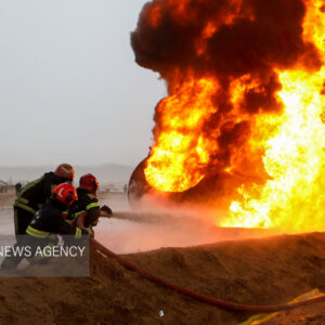 مانور تمام عیار زلزله آذربایجان با نام شهید مهدی زرتاجی