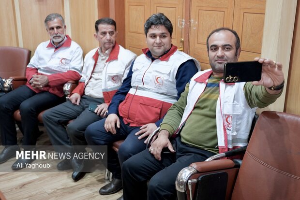 پاسداشت از داوطلبین هلال احمر گیلان