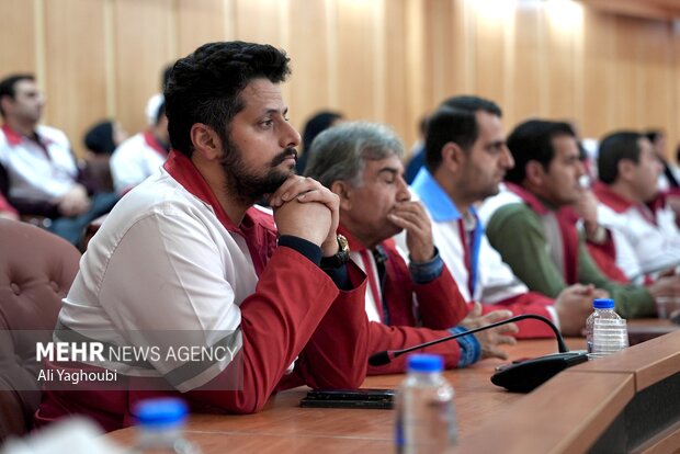 پاسداشت از داوطلبین هلال احمر گیلان