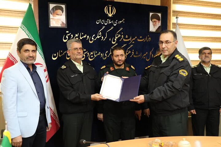 سید محمود هاشمیان فرمانده یگان حفاظت میراث فرهنگی استان سمنان شد