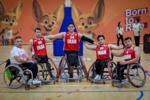 تیم‌بسکتبال با ویلچر سه نفره پسران به نیمه نهایی راه یافت