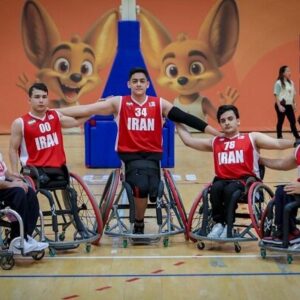 تیم‌بسکتبال با ویلچر سه نفره پسران به نیمه نهایی راه یافت