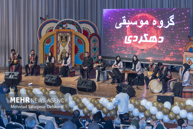 اختتامیه اولین جشنواره ملی نمد در شهرکرد