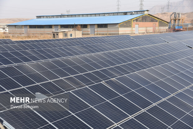 افتتاح نیروگاه خورشیدی به همت کمیته امداد امام خمینی(ره)