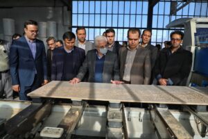 استاندار خراسان‌شمالی از شهرک صنعتی شیروان بازدید کرد