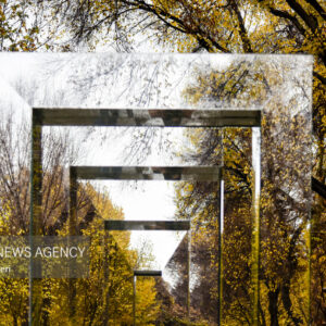 باران پاییزی در چهارباغ اصفهان