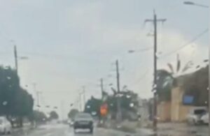 اولین باران پاییزی در گناوه