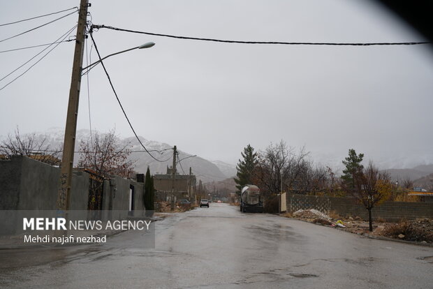 هوای زیبای بارانی شهر یاسوج