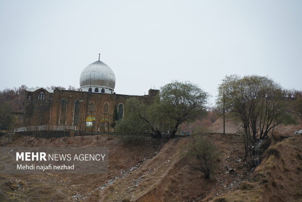 هوای زیبای بارانی شهر یاسوج