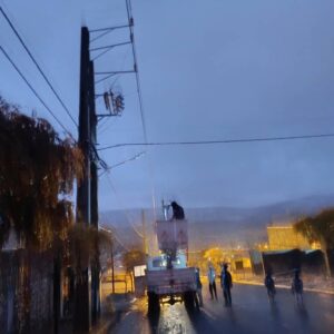 پایداری شبکه برق مارگون پس از رعد و برق و باران‌های شدید