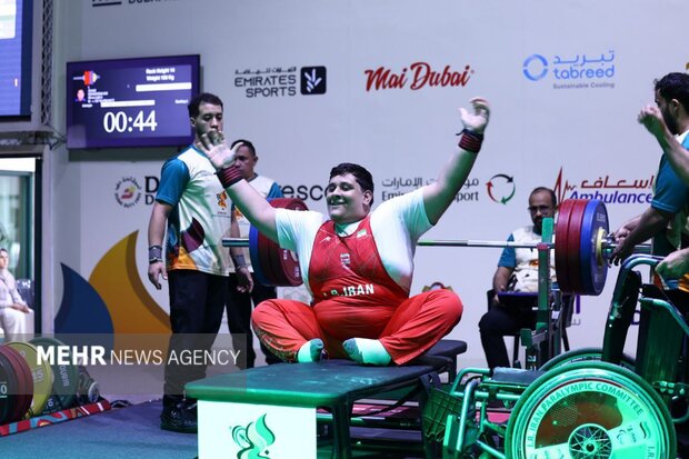 عنایت‌اللهی و اسحاق‌نیا به طلای پاراوزنه‌برداری رسیدند