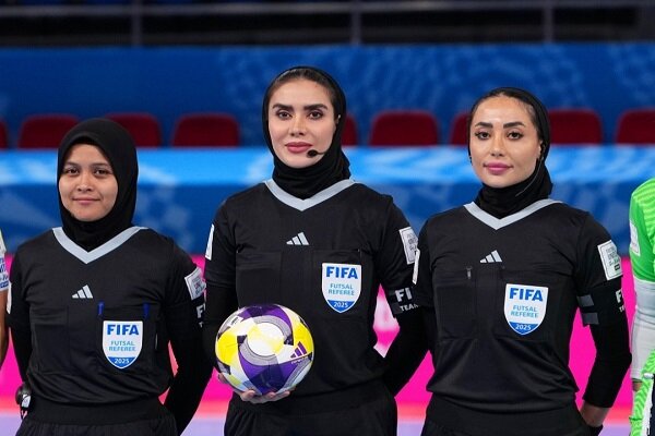 سوت ۲ داور زن ایران در حساس‌ترین بازی فوتسال در آسیا