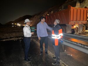 اتوبان کنگان–عسلویه پس از ۷ ساعت انسداد بازگشایی شد