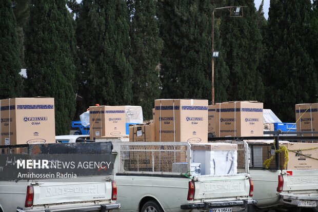 آیین اهدای ۲۲۰ سری جهیزیه در بیرجند