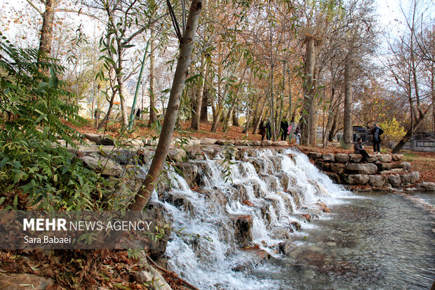 پاییز در طاق‌بستان؛ تلاقی رنگ‌های فصل با تاریخ سنگی کرمانشاه