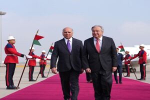 سفر گوترش به بغداد