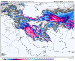 تشدید فعالیت سامانه بارشی در سراسر کشور؛ هشدار به کشاورزان یک استان