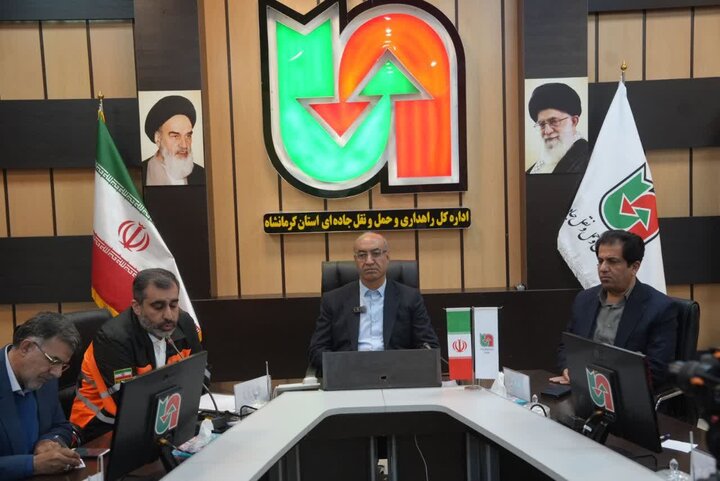 بازدید استاندار کرمانشاه از اداره‌کل راهداری و حمل‌ونقل جاده‌ای