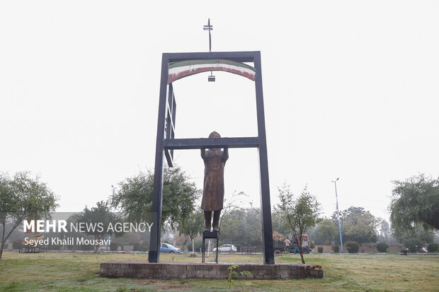 اهواز در مه