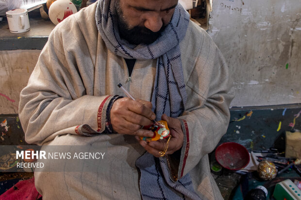 پاپیه ماشه در کشمیر ھند