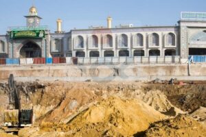 راز نمایان شدن شن های زرد رنگ در حرم امام حسین(ع)+فیلم