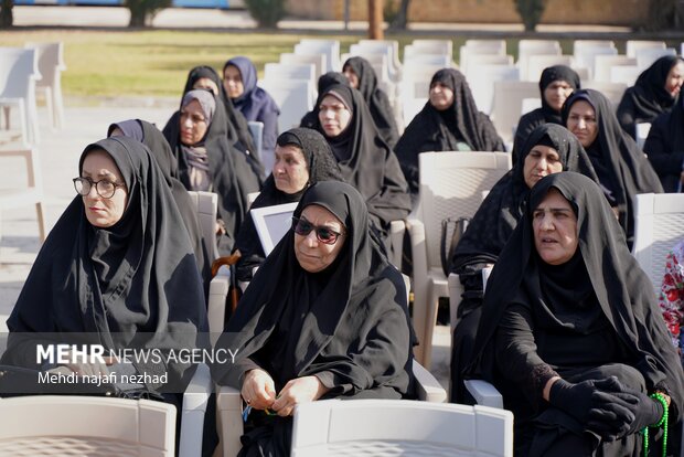 مراسم ملی تجلیل از مادران و همسران شهدا در گچساران