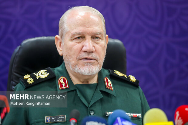 نشست خبری سردار سرلشکر سید یحیی صفوی