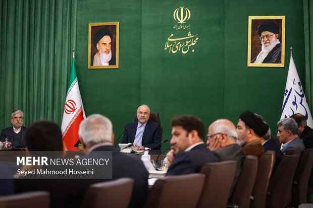 دیدار وزیر علوم و روسای دانشگاه های سراسر کشور با  رئیس مجلس شورای اسلامی