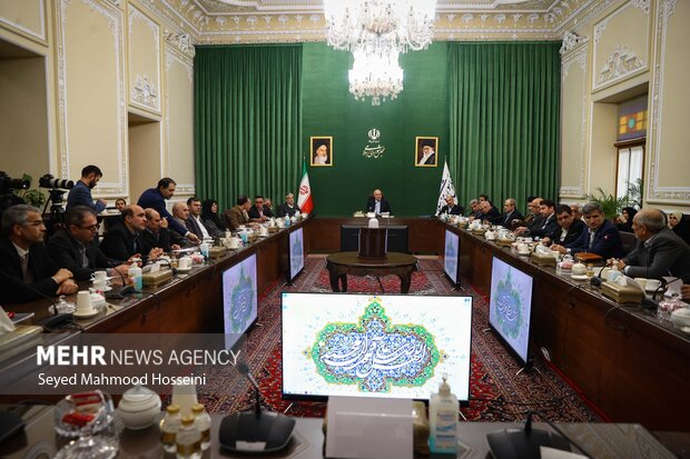 دیدار وزیر علوم و روسای دانشگاه های سراسر کشور با  رئیس مجلس شورای اسلامی