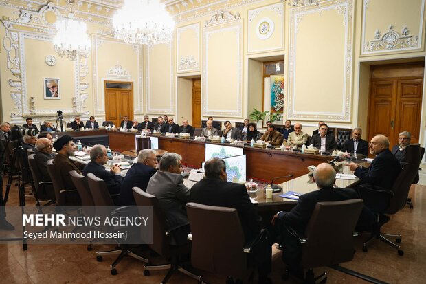دیدار وزیر علوم و روسای دانشگاه های سراسر کشور با  رئیس مجلس شورای اسلامی