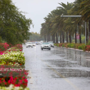 ثبت بارانِ دو ساله در یک شبانه‌روز  جزیره کیش